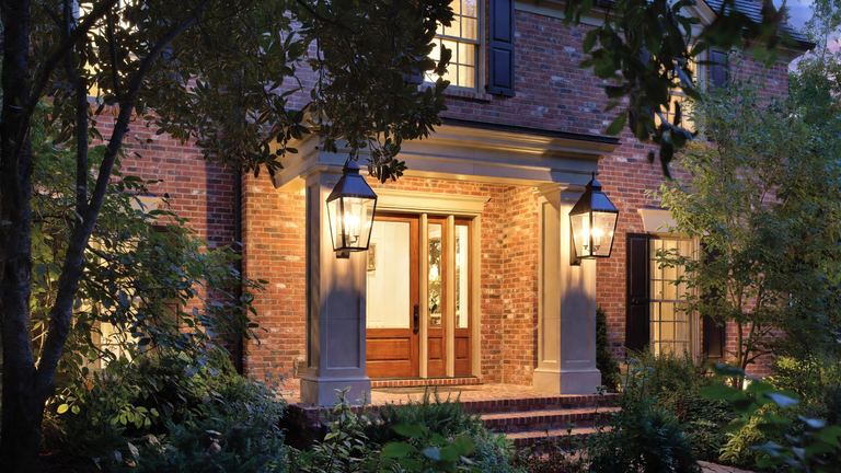Porch lights installed in Wilmette by Nailed It North Shore licensed electrician